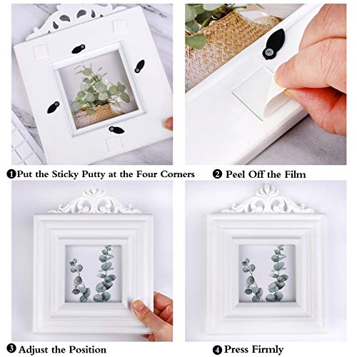 Aneco 150 Pieces Double-Sided Adhesive Putty Removable Sticky Putty Transparent Putty Square Putty For Hanging Pictures Poster Photo Frames, 20 X 20 Mm… #TOP3
