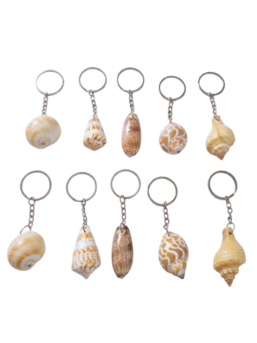 KEY CHAIN FOR GIRLS AND BOYS-SCOOTER-BIKE-CAR KEYS-COLLEGE BOYS-SHELL MADE KEY CHAIN-GIFTING KEY CHAIN [PACK 0F 7]-image-38