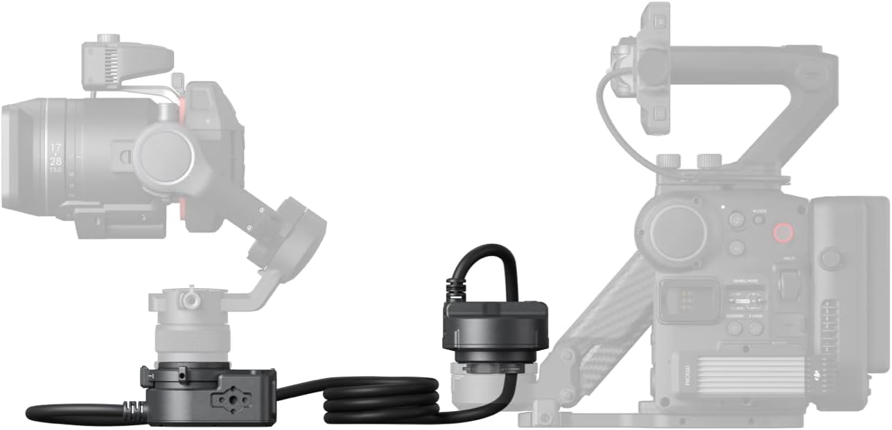 DJI Ronin 4D Flex – Extendable Cinema Camera Solution with 2m Extension Cable, Cinematography Camera, Lossless Transmission of High-Speed Image Signals, Agile Configuration Switches, Solo Operator