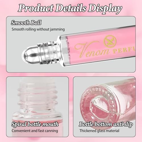 2PCS Liquid London Perfume for Women,Pheromone Perfume for Women Venom Scent with 1Pcs Balm - Image 5