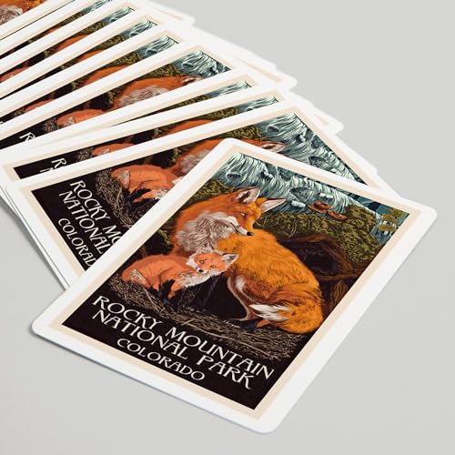 Baraja de cartas poker Rocky Mountain National Park miniatura 5