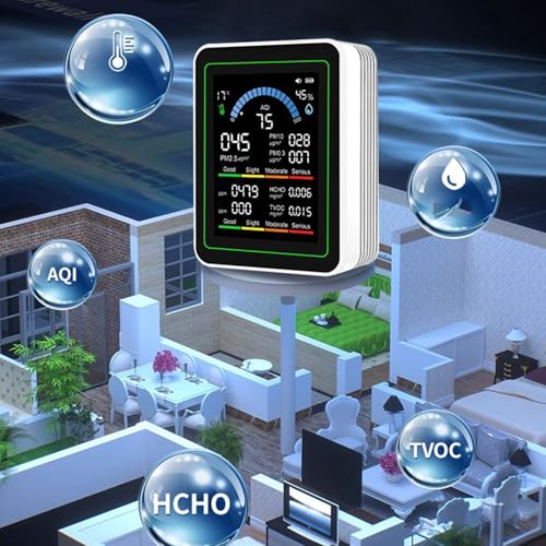 Détecteur de qualité d'air avec détection précise pour bureau