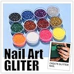 Teenitor Nail Art Brushes Nail Art Tools, Nail Brushes for Nail Art Kit with Nail Stickers, Nail Design Tools Nail Design Brushes Nail Gems, Nail Stuff Dotting Tools Nail Art Stickers Nail Supplies - Image 4