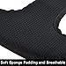 BINGPET No Pull Dog Harness Adjustable Soft Vest Reflective for Outdoor Walking, Black Large