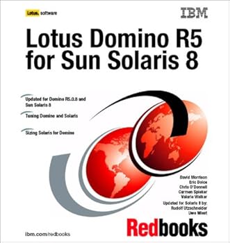 Paperback Lotus Domino R5 for Sun Solaris 8 Book