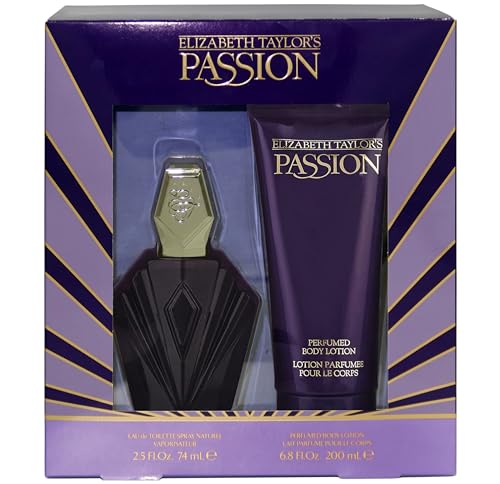 Elizabeth Taylor Passion, 2 Piece Gift Set for Women