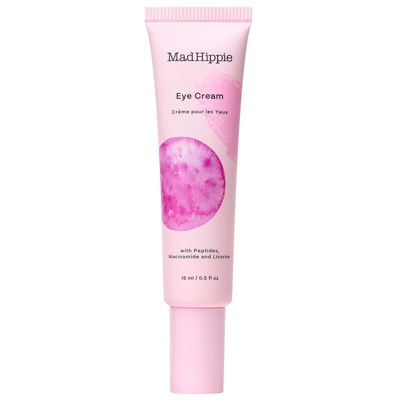 Creme para a região dos olhos Mad Hippie, com niacinamida, vitamina C e cafeína, 14 g