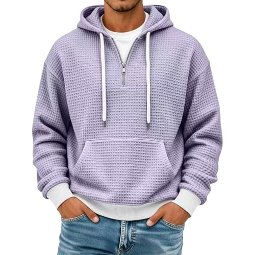 Ropa de caza y sudadera con capucha para hombre estilo informal cortavientos amarillo XL