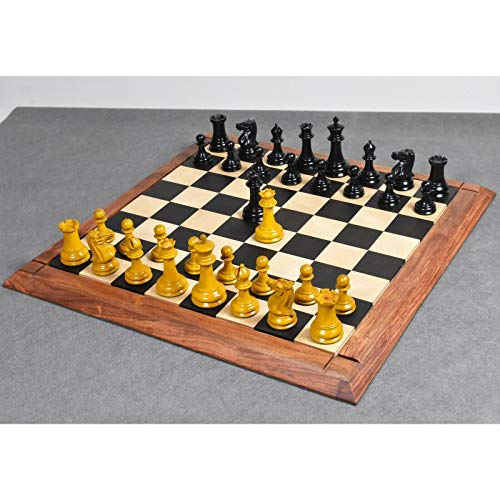 Pièces d'échecs Staunton 1849 Jacques Cook le cadeau idéal en ébène - 7
