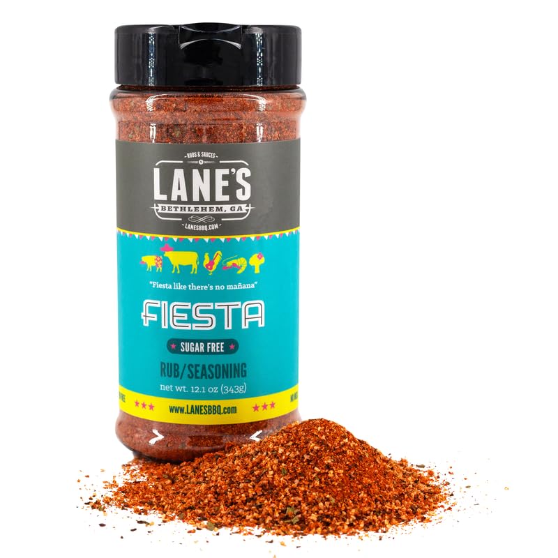 Miniatura 9 de Lane's Fiesta Taco Seasoning Mix - Condimento prémium del suroeste  Condimento de fajita  Mezcla de condimentos para burrito  Condimento Elote