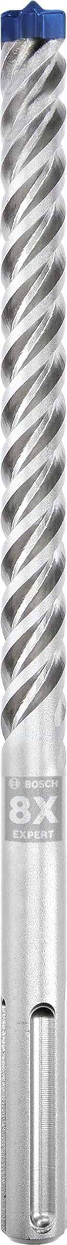Bosch 1 foret EXPERT SDS max-8X pour marteau perforateur (pour roche tendre, pierre dure, Ø 19,00 mm, accessoires professionnels marteau perforateur)