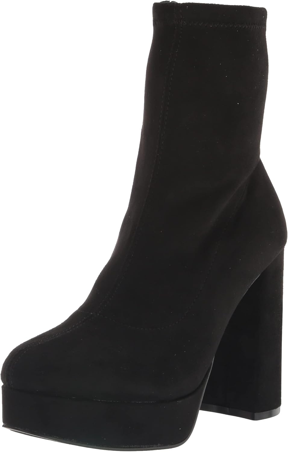 Madden Girl Women's Orchid Fashion Boot, Black Micro, 11