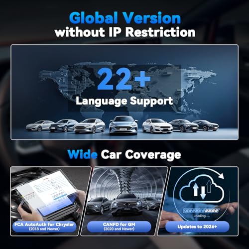 Image of XTOOL D5S OBD2 Scanner - 2025 Code Reader for Cars & Trucks with 16 Resets, Crank Sensor Relearn, Throttle Relearn, EPB, FCA AutoAuth, CAN FD for GM, Engine ABS SRS Transmission Car Diagnostic Tool