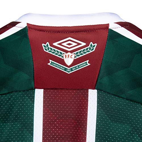 Camisa Umbro Fluminense Juvenil Oficial 1 2020 - Torcedor (10 Anos)