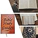 Bible Study Journal, Bible Study Guide for Beginners, Bible Book Summary Guide, Bible Study Supplies Church Notes, Daily Workbooks Summary Spiritual, Faiths Based Religious Gif-t for Men Women