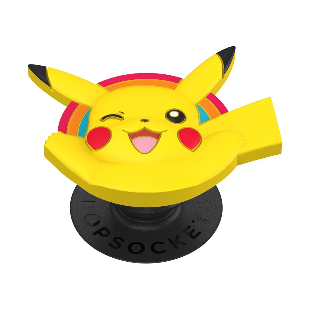 ​​​​PopSockets Phone Grip with Expanding Kickstand, Adhesive Grip, PopOut, Pokemon - PopOut Pikachu