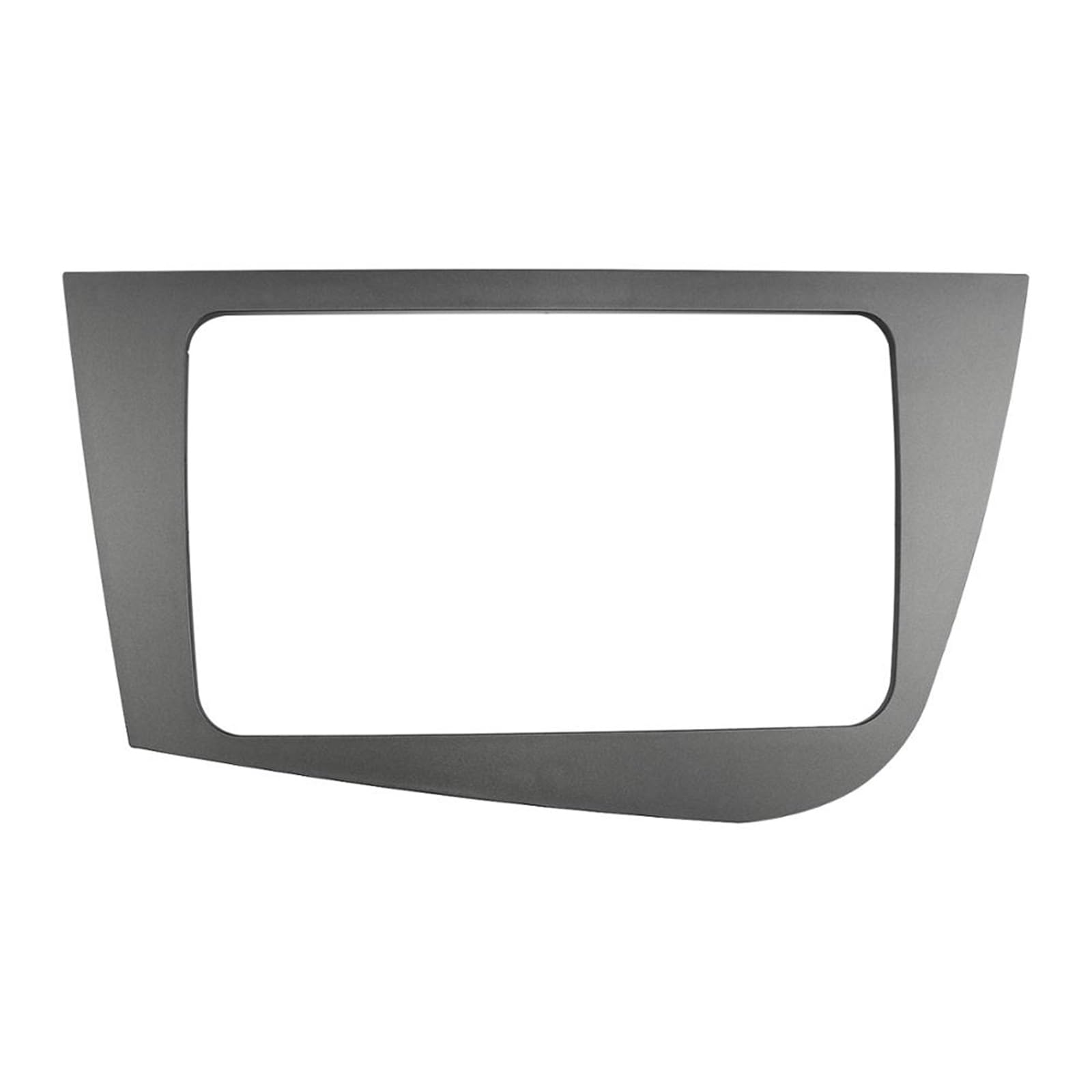 Konsola radiowa LHD Podwójna jednostka główna DIN Panel stereo Montaż na desce rozdzielczej Instalacja nawigacji GPS Wykończenie DVD Ramka czołowa, dla Seat Leon Zestaw do montażu deski rozdzi