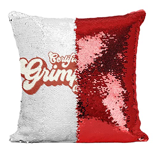 Coussin escalade sequin rouge pour passionné de grimpe - 2