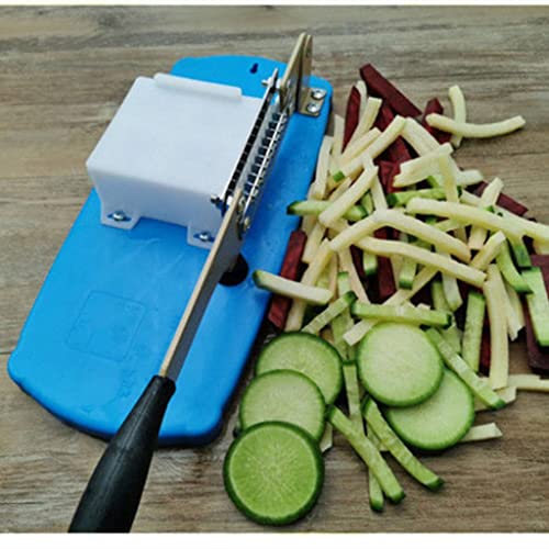 Cortadora de papas de acero inoxidable para uso en casa miniatura 3