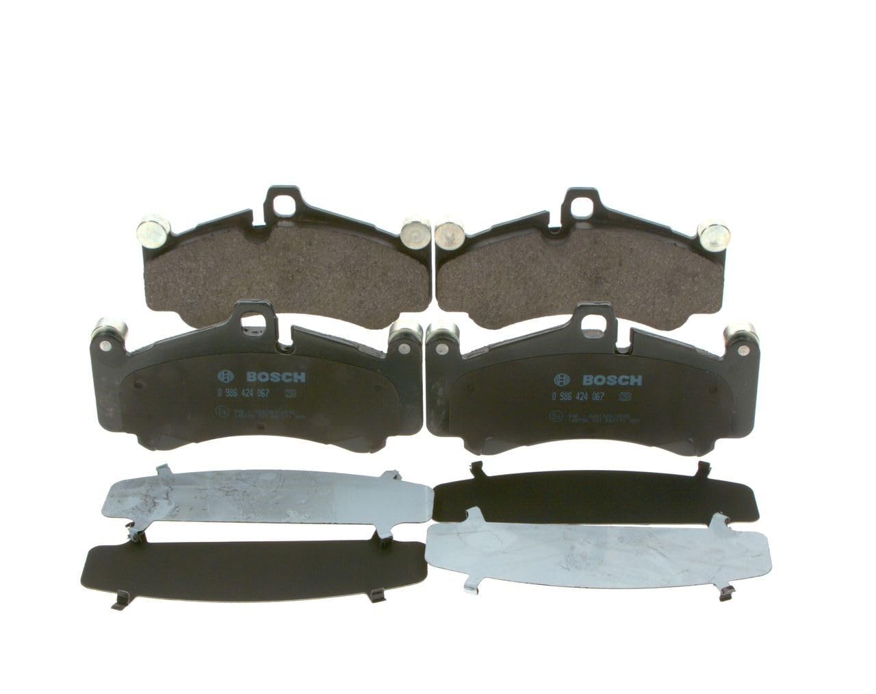 0 986 424 067 BOSCH Brake Pad Set, disc brake for PORSCHE