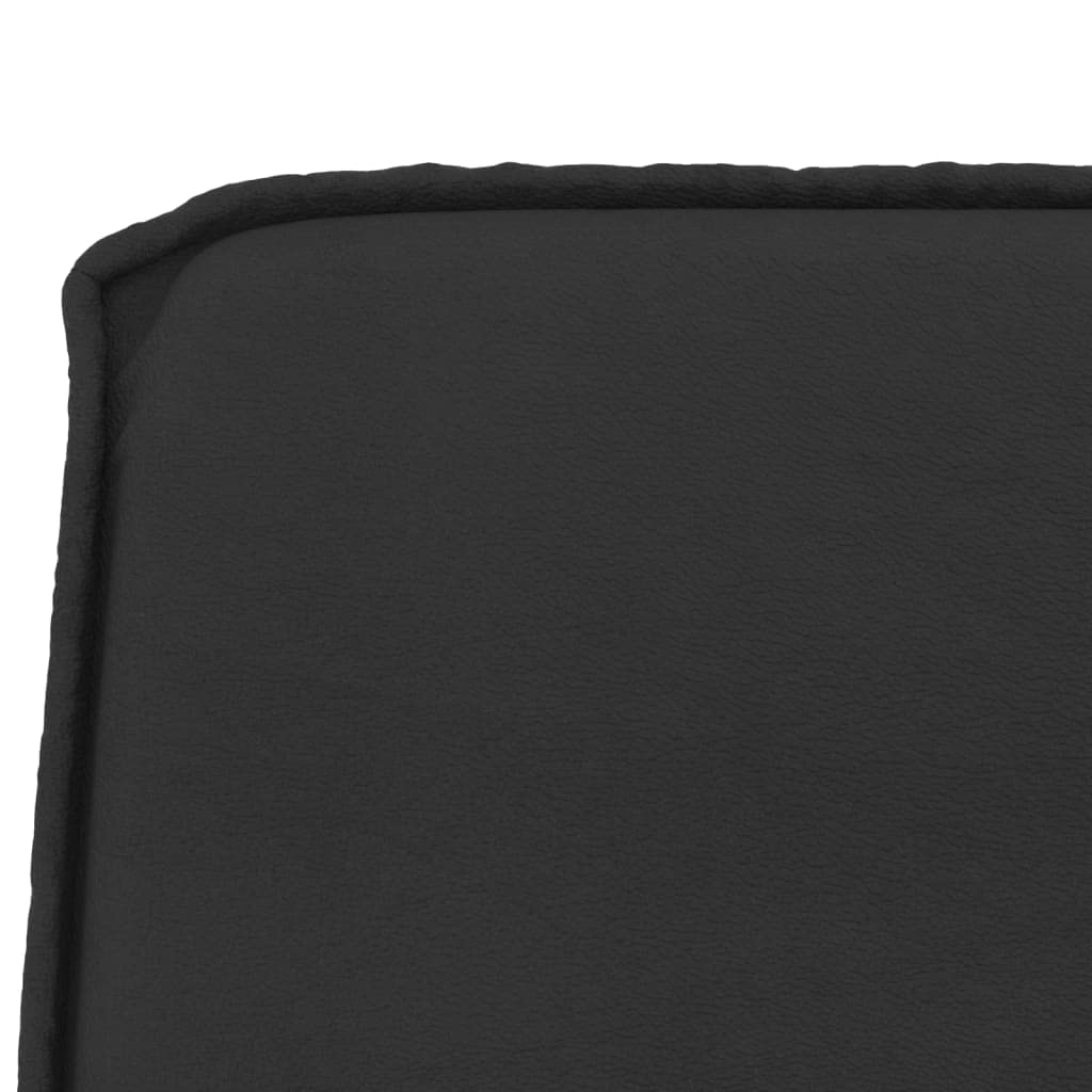 vidaXL Banc Noir 100x75x76 cm Similicuir, siège de Banc, Banc d'entrée, Banc de Salle à Manger, Chaise de Banc, bancs d'entrée, siège de Salon
