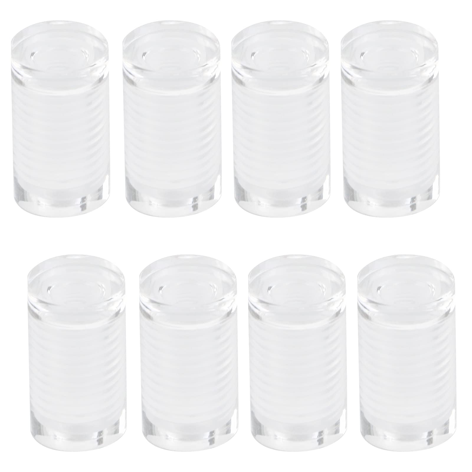 Antrader 8-Piece Acrylic Standoffs, 1/2" x 3/4", Wall Sign Mounting Hardware-image-0