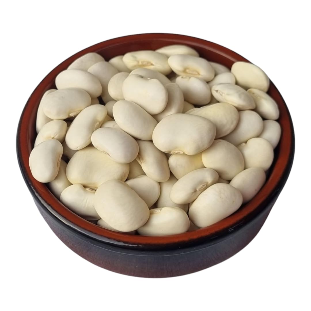 IGART FOOD & WOOD Weiße Bohnen Jaś Karłowy (Buschbohne) Trockene Körner Klein 1,5–2 cm Ohne Zusätze, 10kg