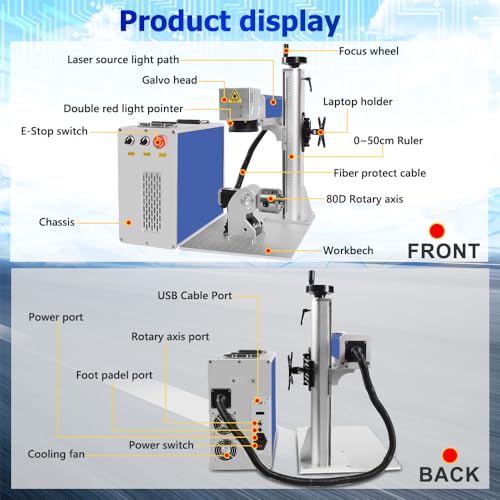 AchiPrin 100W JPT MOPA Laser