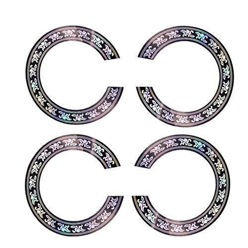 Perfeclan Fijnste 4X 38/39 inch akoestische gitaar geluid gat decals sticker gitaar onderdelen - Image 4