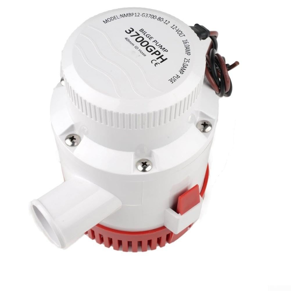 Bomba de Sentina 3700GPH 12V/24V Automática con Flotador