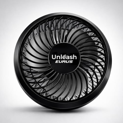 Image of Unleash Eurus 300 mm Wall Fan High Speed Heavy Duty | 12 Inch Wall Mounted Cabin Fan for Home, Kitchen & Living Room | Powerful Motor, Strong Airflow, Low Noise Wall Mount Fan (BLACK)