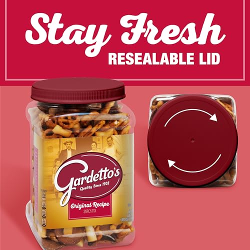 Image of Gardetto's Original Recipe Snack Mix, Salty Snacks Tub, 18 oz