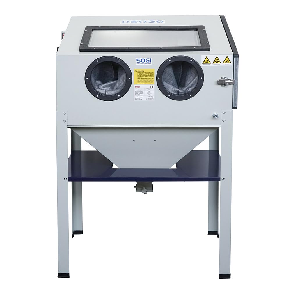 SOGI S-85 SABBIATRICE PALLINATRICE CABINA DI SABBIATURA
