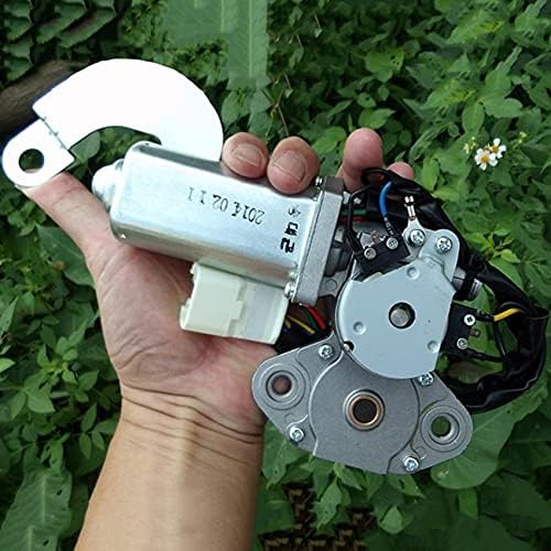Auto parts geared motor DC12V 305RPM mute high torque gear motor car windscreen Lift motor accessories Compensated carbon brush