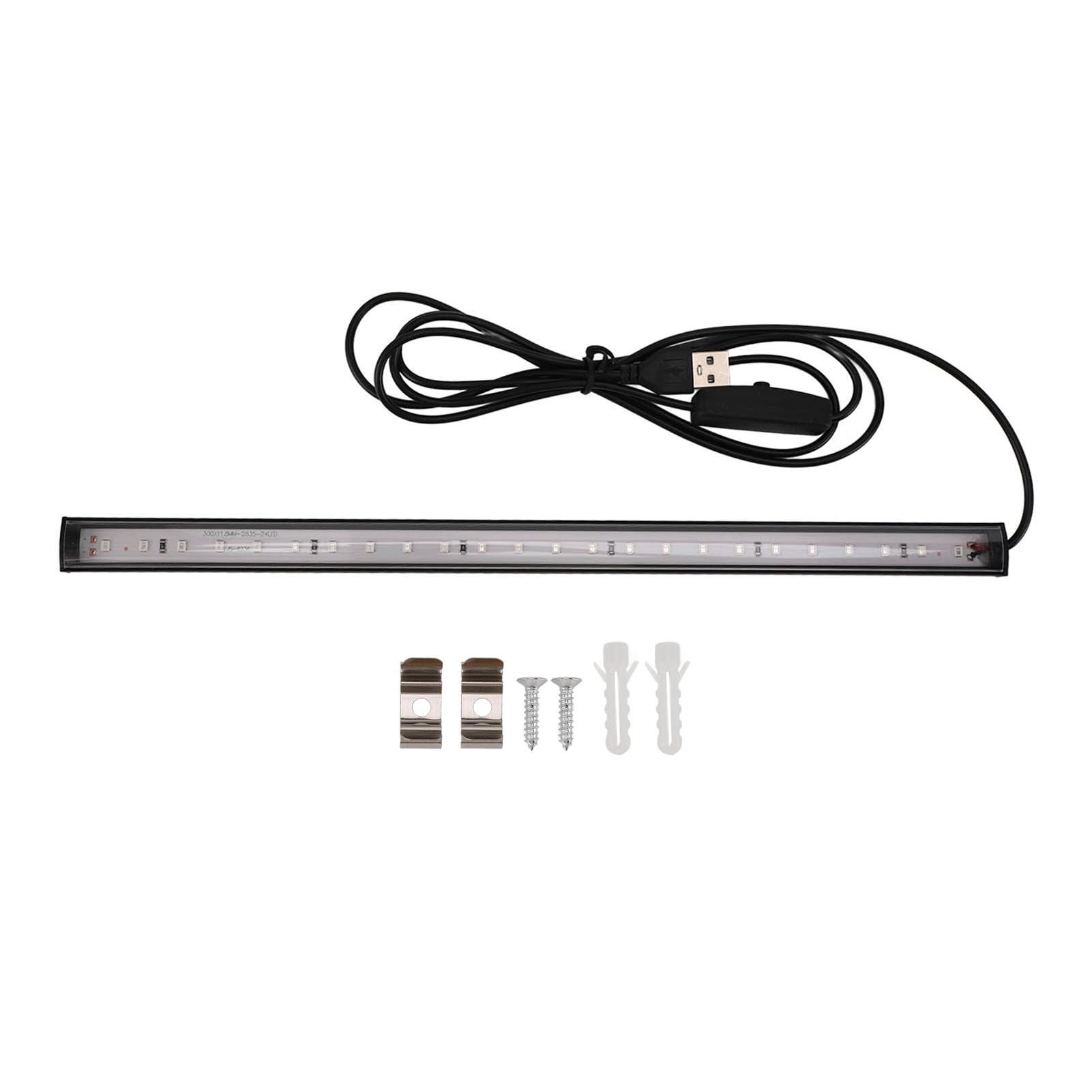 Black Light Bar, LED Black Light Bar, USB Multifunctional Black Light Strip Tube for Party Bedroom with Included Accessories, Easy to Mount