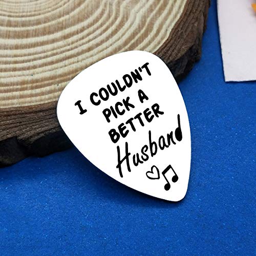 Médiator de guitare pour mari avec inscription « I Couldn’t Pick A Better Husband »,Cadeau de mariage pour mari,Cadeau… - Les Beatles, Paul McCartney, John Lennon, RIngo Starr, George Harrison Médiator de guitare pour mari avec inscription « I Couldn't Pick A Better Husband »,Cadeau de mariage pour mari,Cadeau… – Image 7