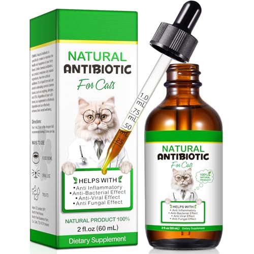 Cat Immune Support Drops – Herbal Liquid Supplement with Echinacea, Honeysuckle & Apple Cider Vinegar | Helps Maintain Normal Immune Function, Skin & Coat Health, and Digestive Comfort | 60ml