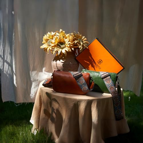 Leather Purse Crossbody Bag for Women: Genuine Leather Boho Purses for Women Trendy - Small Shoulder Cross Body Bag3