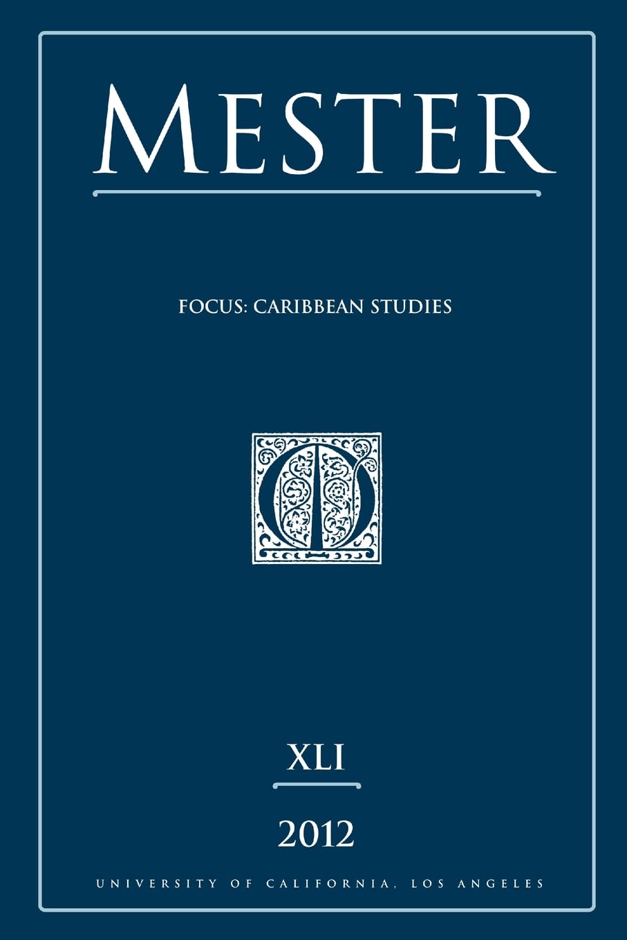 Mester (Volume 41) 2012