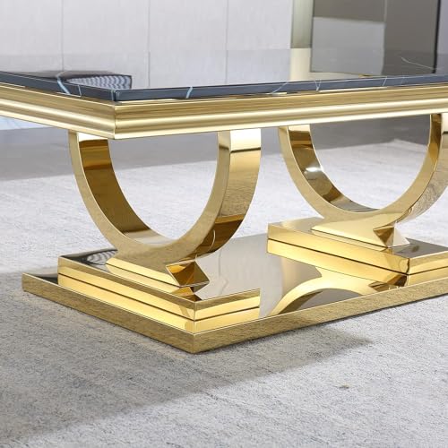 Luxury Marble Coffee Table Modern
