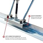 TOMAHAWK 37.7cc Gas Concrete Power Screed Cement Finishing Vibrating Motor with 12ft Aluminum Board Straight Edge Bar Vibra Finisher Set - Image 3
