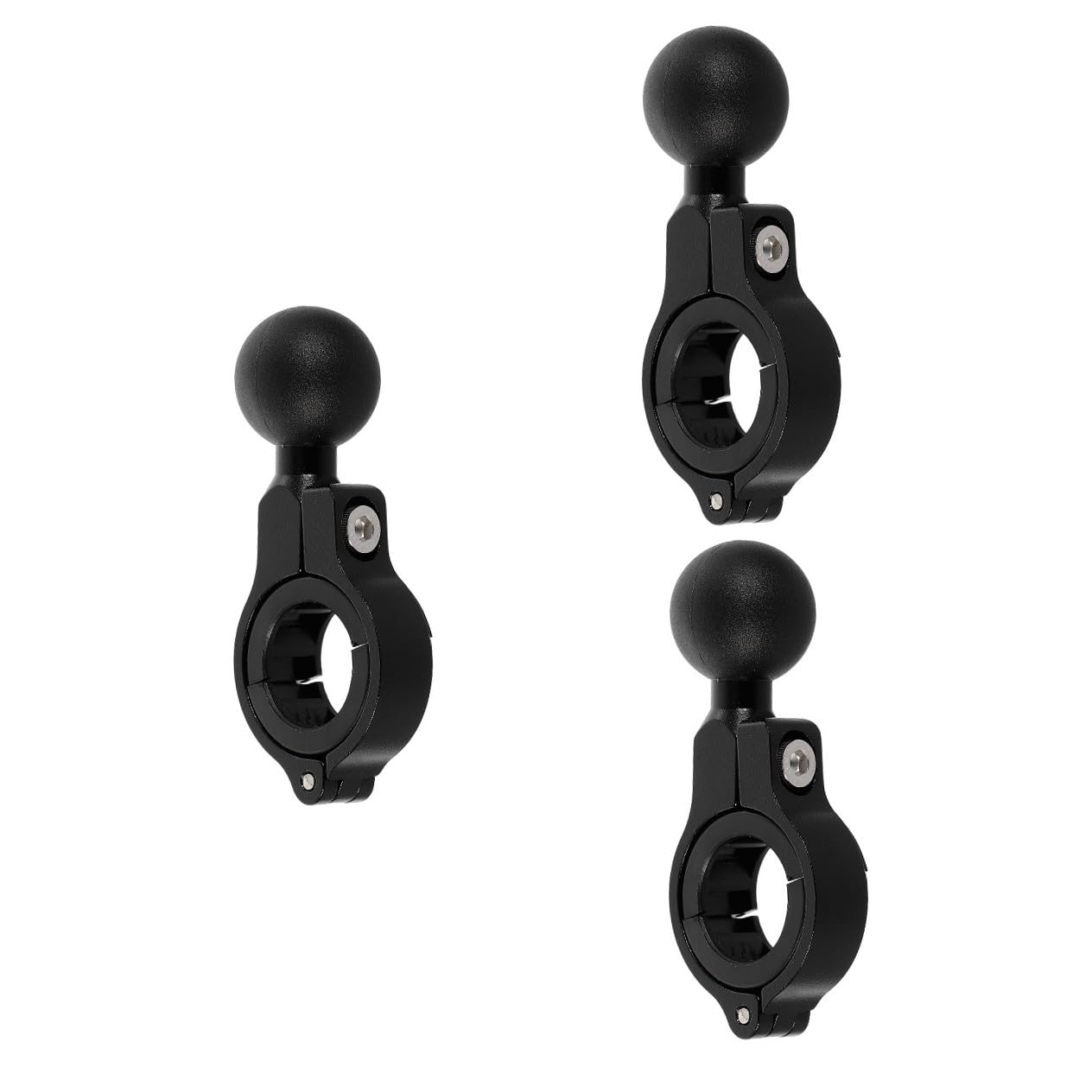 PartyKindom 3ensembles Support De Guidon Aluminium pour Téléphone Et Caméra Fixation pour Et Trottinettes