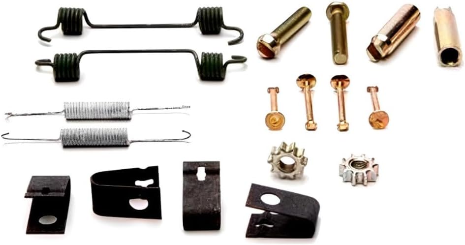 KarParts360 For Ford Ranger 2010 2011 Parking Brake Hardware Kit Rear | Gold Classification | Colored Springs