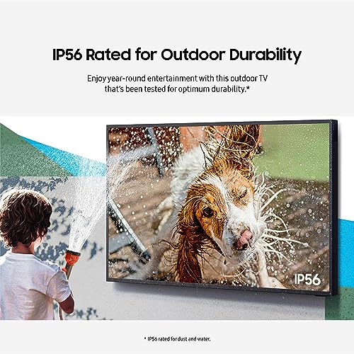 Image of Samsung 85-Inch Class Neo QLED 4K The Terrace Full Sun Outdoor Series, Ultra Bright Picture, IP56, Anti-Reflection, Wide Viewing Angle, Quantum HDR+ Smart TV w /Alexa Built-in (QN85LST9C, 2023 Model)