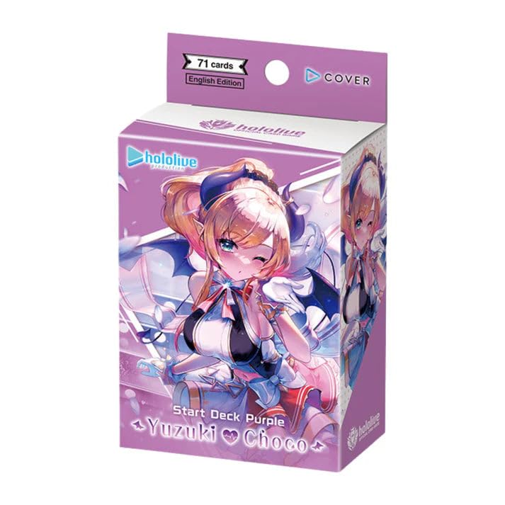 Hololive Official Card Game: Yuzuki Choco Start Deck - 71 Cards