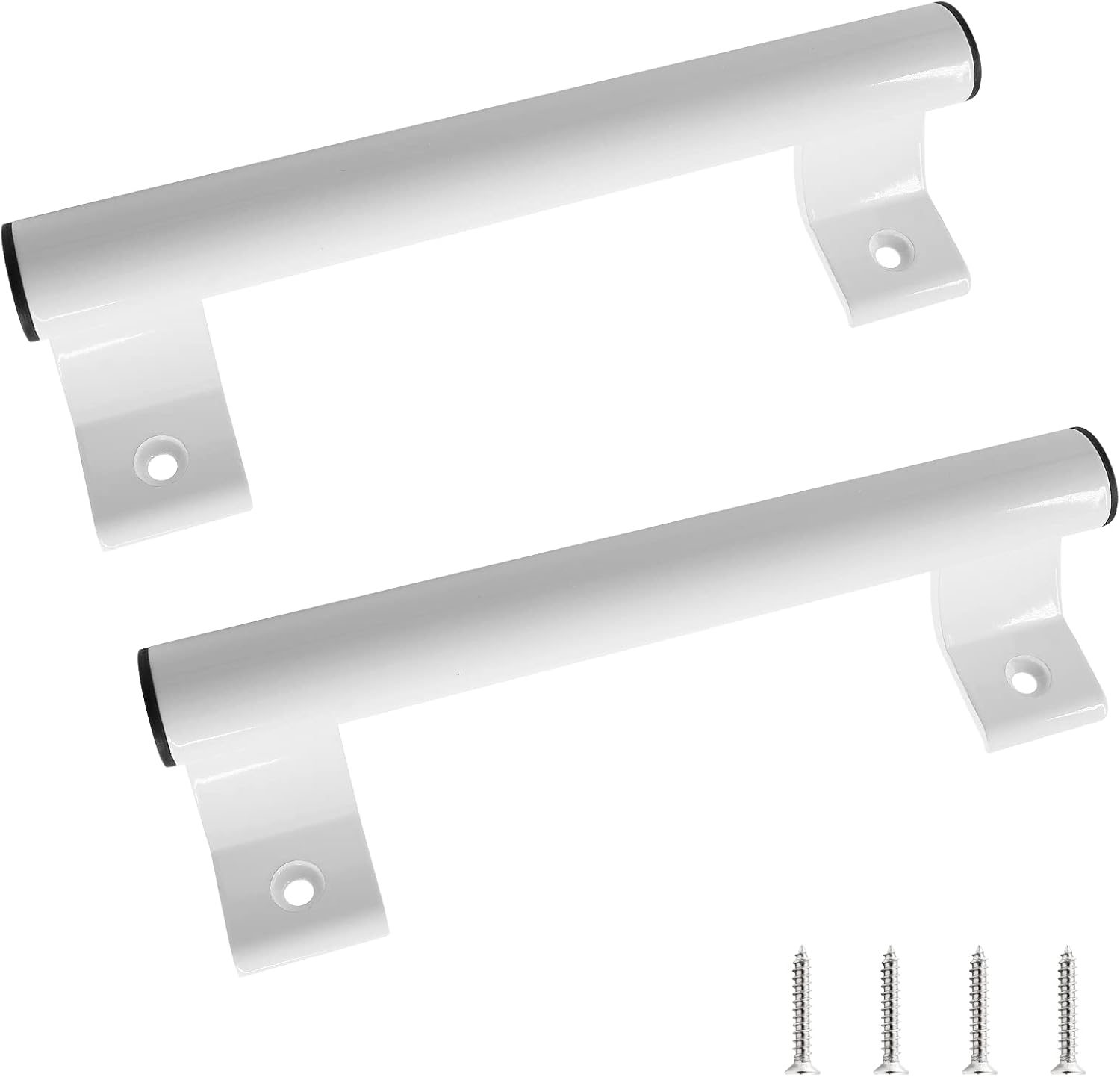 Lanzeuta 2 PCS Aluminum Alloy Barn Door Handle, 8 Inches