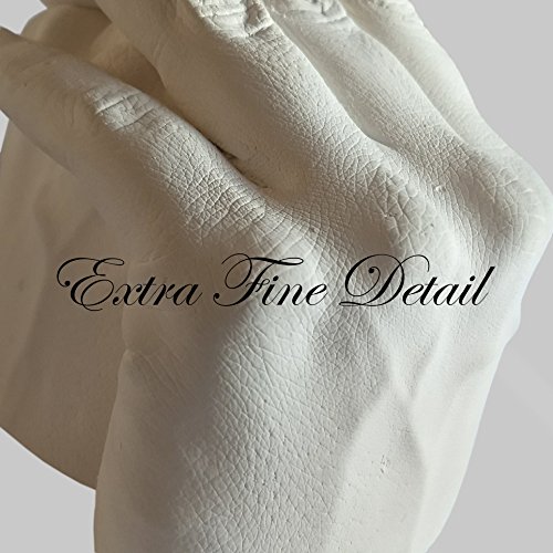 Adore Memories Adult Holding Hands Casting Kit Keepsake Memory kit, 3D