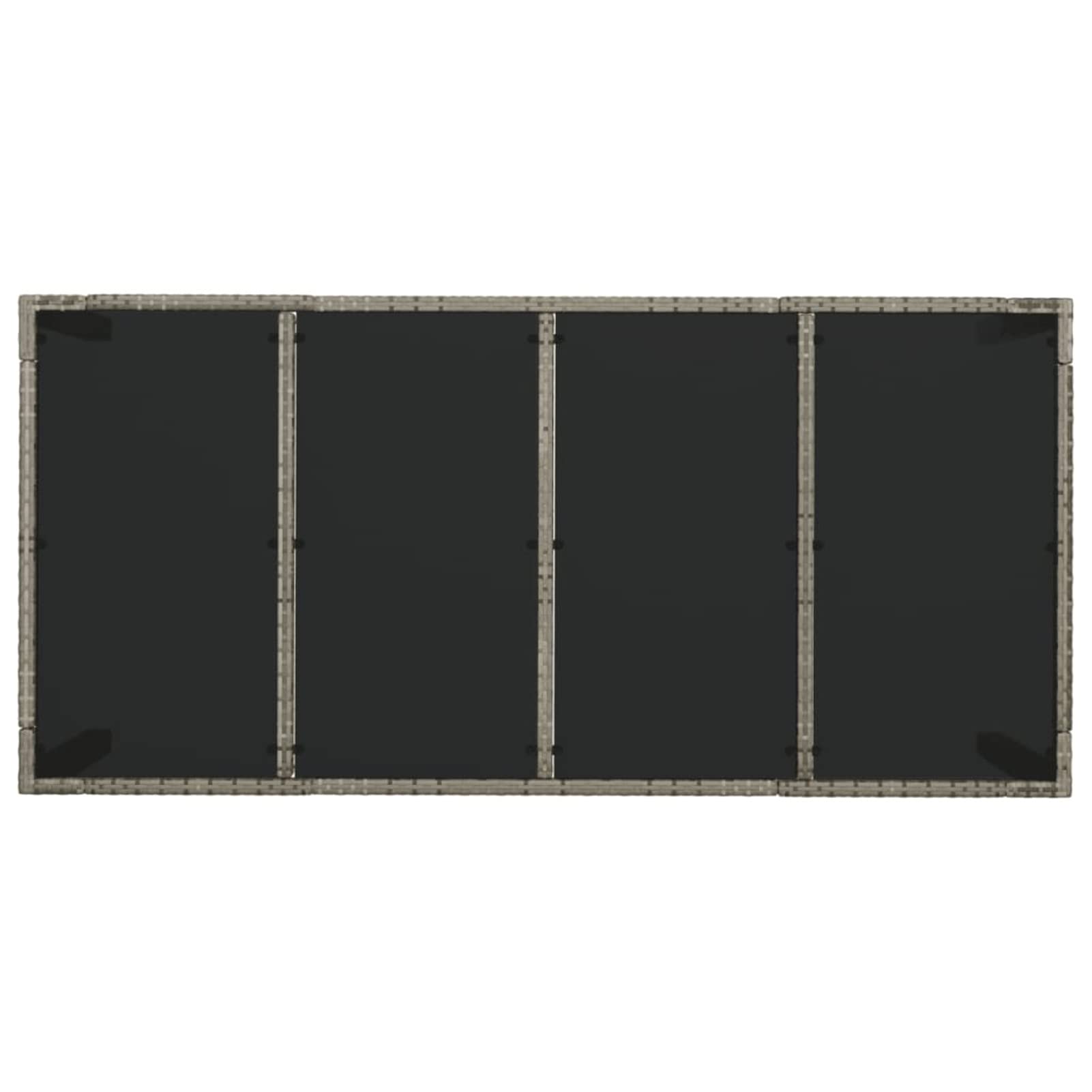 3184986 Set da Pranzo da Giardino 9 pz con Cuscini in Polyrattan Grigio Testata in Legno,Testata Letto Matrimoniale Muebles Dormitorio Spalliera Letto Testiere per Letto Matrimoniale