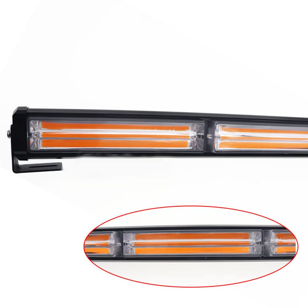 12v 24v Błysk Samochodowy Cob Led Strobe Light Truck Pojazd Awaryjny Błysk Strobe Light Bar Police Lampa Ostrzegawcza