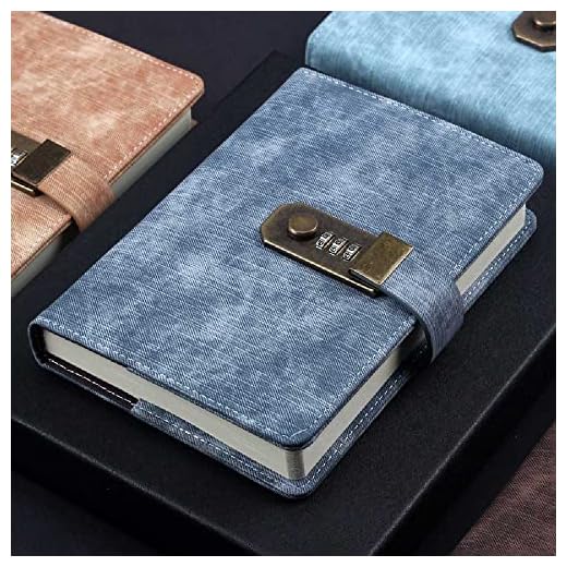 Vilda djur kod bok tjockare kodlås dagbok bok kodlås fingeravtryck högskola student supertjock anteckningsbok anteckningsblock enkel konst retro krypterad anteckningsbok kreativ flicka utsökt handbok